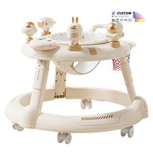 Andador Multifuncional Personalizado OEM para Bebés Recién Nacidos, Andador Plegable de Plástico con Música, <span class=keywords><strong>4</strong></span> en 1, con Ruedas y Asiento - Product Image 2