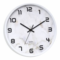 Jam Dinding Ruang Tamu Antik Tradisional Migue Home, Pelat Tebal 30mm, Jarum Plastik Satu Sisi, Mesin Quartz