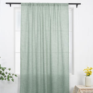 <span class=keywords><strong>Amazon</strong></span> Acabado Simple Stock Cortina transparente para sala de estar - Product Image 3