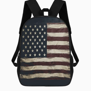 Sac à dos décontracté pour le sport et les activités de plein air à Porto Rico, avec impression personnalisée du drapeau, idéal pour les étudiants, l'école et les voyages. - Product Image 4