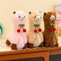 Jouets en peluche créatifs et colorés en forme de moutons, chèvres et agneaux, rembourrés de coton PP écologique, cadeaux pour bébés et enfants, animaux en peluche