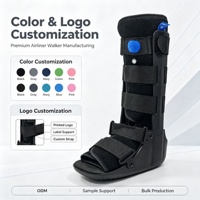Botte de marche gonflable personnalisée avec logo, pour traumatismes des tissus mous et blessures au pied – Approvisionnement direct usine