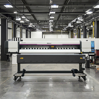 Impresora solvente ecológica de 3,2 M, plotter de corte de impresión de vinilo de grado automático, máquina I3200, impresora de inyección de tinta Uv
