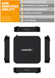 TV Box Inteligente Android 9 4K 2026, HDR/H265, 2GB+16GB, WiFi5, Quad Core, Control por Voz BT, 1 Año de Garantía, Transmisión de Deportes en Vivo - Product Image 6