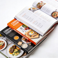 Pencetakan Buku Resep Foto Berkualitas Tinggi dengan Sampul Keras, Pencetakan UV, dan Laminasi Film oleh Produsen Buku Custom