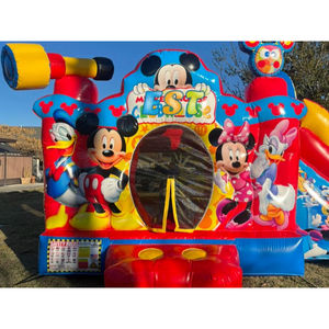 Château gonflable <span class=keywords><strong>de</strong></span> souris <span class=keywords><strong>de</strong></span> dessin animé d'extérieur <span class=keywords><strong>toboggan</strong></span> gonflable <span class=keywords><strong>Maison</strong></span> gonflable <span class=keywords><strong>de</strong></span> dessin animé avec <span class=keywords><strong>toboggan</strong></span> pour enfant - Product Image 4