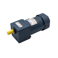 Moteur à induction à réducteur 220V 120W monophasé, efficacité IE3, montage sur panneau, vitesse réglable 90-1350 tr/min