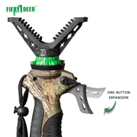 Fierydeer DX-004-03GEN3 1m Équipement de chasse Accessoires réglables et rétractables Trépied de chasse/Trépied pour appareil photo