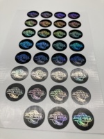 Étiquettes autocollantes transparentes en rouleau avec impression de logo personnalisé, feuille d'or transparente, logo privé, étiquettes autocollantes