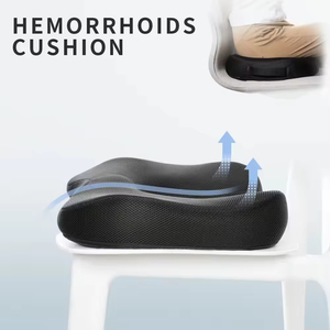Coussin de siège <span class=keywords><strong>en</strong></span> mousse à mémoire de forme <span class=keywords><strong>en</strong></span> <span class=keywords><strong>U</strong></span>, écologique, à récupération lente, <span class=keywords><strong>pour</strong></span> hémorroïdes, prostate, grossesse, post-chirurgie, récupération, orthopédique - Product Image 6