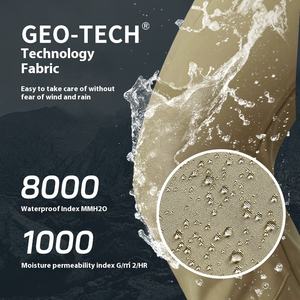 3000ft-דוחה מים, מכנסיים פגז רך גומי מזדמן חם אלסטי מזדמן מעוף פליסה שטוח ללבוש עמיד באמצע ארוג - Product Image 2