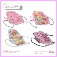 Poupée bébé jogger poussette berceau poupée berceau soin de la balançoire luxueux métal poupée landau poussette style populaire balançoire