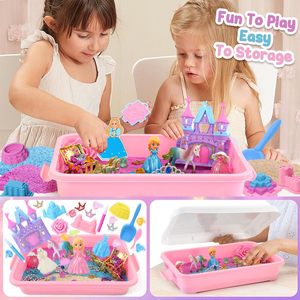 <span class=keywords><strong>Sable</strong></span> <span class=keywords><strong>Magique</strong></span> Éducatif <span class=keywords><strong>Pas</strong></span> <span class=keywords><strong>Cher</strong></span> pour Enfants avec Outils – Jouets DIY pour Cadeaux d'Anniversaire - Product Image 5