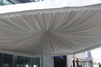 Nouvelle Tente de Réception Hexagonale Design Tendance / Chapiteau Octogonal avec Toile PVC Ignifuge Quatre Saisons et Construction Modulaire