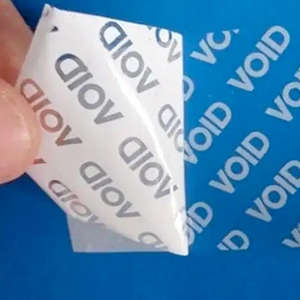 Étiquette de sécurité anti-effraction, superposition d'hologramme, <span class=keywords><strong>code</strong></span> de série, autocollant de sécurité, adhésif transparent, emballage personnalisé en feuille - Product Image 3