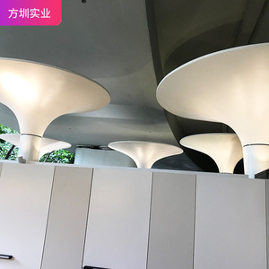 Colonne en marbre contemporaine, design creux, sculpture décorative pour hôtel - Product Image 4
