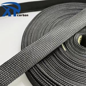 Proveedor Chino de Fibra de Carbono, Fundas Expandibles para Cables de Fibra de Carbono de 25 mm, Rollo de Tela Trenzada de 10 mm - Product Image 6