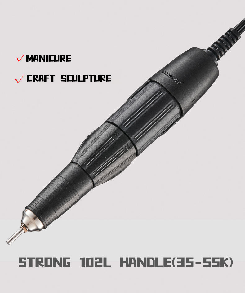Strong 204 nail drill 102L handpiece 3.175mm