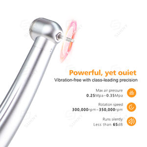 ชุดเครื่องทันตกรรมแบบพกพาทางการแพทย์ชุดเครื่องมือทันตกรรมความเร็วสูง - Product Image 5