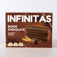 Biscuits sandwichs doux de qualité supérieure, biscuits à la crème au lait, biscuits sandwichs au chocolat