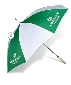 Wholesale customized colorful promotion straight advertising umbrella with logo print