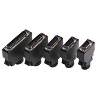 Connecteur de soudure 26 broches SCSI pour servomoteur, 14P, 20P, 36P, 50 broches, avec borne MDR à shrapnel fixe, SM-26Pin, type CN, tête mâle à clipser