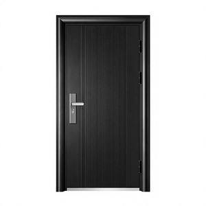 Puerta interior de madera sin pintar, material base WPC, puerta de dormitorio insonorizada, puerta de baño interior resistente a la humedad, resina. - Product Image 4