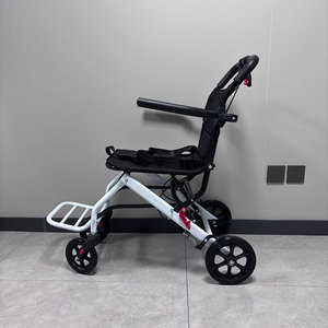 <span class=keywords><strong>Fauteuil</strong></span> <span class=keywords><strong>roulant</strong></span> pliable super <span class=keywords><strong>léger</strong></span> pour le transport en avion - Product Image 4