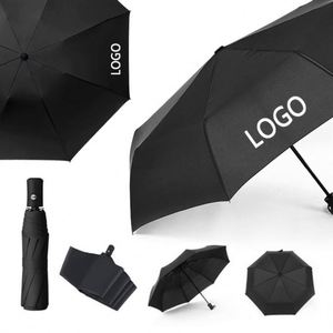 Wholesale UV Sun <b>Umbrella</b> With Logo Custom <b>Windproof</b> Portable Folding Mini Automatic <b>Umbrellas</b> With Pouch - Product Image 6