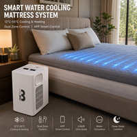 Système de matelas rafraîchissant à base d'eau pour chambre à coucher, hôtel et usage médical avec système de refroidissement de lit