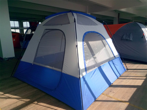 Grande <span class=keywords><strong>tente</strong></span> <span class=keywords><strong>de</strong></span> voyage <span class=keywords><strong>de</strong></span> luxe, <span class=keywords><strong>2</strong></span> pièces, extérieur, <span class=keywords><strong>Tunnel</strong></span> étanche, Camping familial, 4 - Product Image 5
