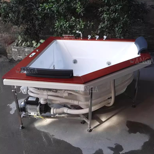 Baignoires de massage intérieures de luxe, grandes, encastrables, Jacuzzi Spa Whirlpool pour couple, 2 personnes, installation encastrée - Product Image 5