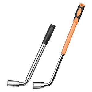Llave de Extensión Tipo L para Reparación de Automóviles, Llave Telescópica para Neumáticos, Herramienta Ahorradora de Esfuerzo para Remover Tuercas, Llave de Acero Cr-V - Product Image 4