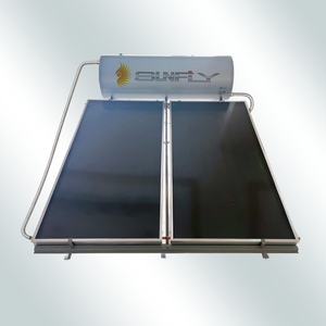 低维护高效太阳能搪瓷罐平板太阳能热水器太阳能间歇泉 - Product Image 6