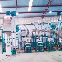 Moulin à farine de maïs populaire 20T/24H pour le marché du Kenya