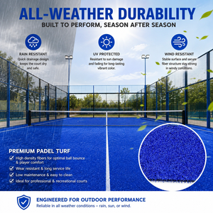 Césped Artificial Azul, <span class=keywords><strong>Alfombra</strong></span> <span class=keywords><strong>de</strong></span> Césped Sintético para Pista <span class=keywords><strong>de</strong></span> Pádel, Césped para Exteriores, Cubierta para Pista <span class=keywords><strong>de</strong></span> Pádel, Cubierta para Pista <span class=keywords><strong>de</strong></span> Tenis - Product Image 4