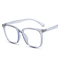 Big shield TR90 circular gradient pink magnifier organizer anti blue light glasses for men frames acetate eyeglasses frames