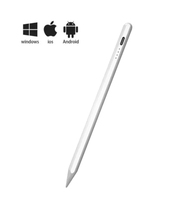 Çin fabrikada yapılan Android ve iPad aktif Metal dokunmatik ekran için evrensel kapasitif Stylus kalem kalem