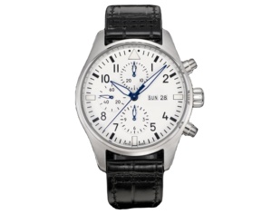 Nouvelle montre mécanique pour homme avec cadran noir et verre saphir - Product Image 1