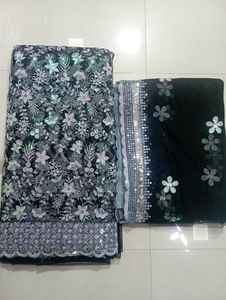 High Quality Embroidery <b>Rainbow</b> Sequence Net Fabric for Apparel Wedding Special Occasion at Export Price - Product Image 4