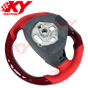Volant de course en fibre de carbone LED pour Chevrolet Camaro ZL1 SS 2010-2020 Corvette C8 C7 C6 Z06 Malibu - Product Image 3
