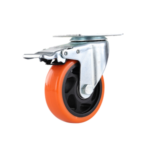 Os estilos múltiplos 32MM 80-138KG da carga média do rodízio industrial do carrinho de compras do vendedor quente - Product Image 5