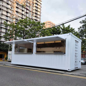 Tùy chỉnh đúc sẵn thép hiện đại vận chuyển container bán lẻ <span class=keywords><strong>Hub</strong></span> pop-up cửa hàng siêu thị khách sạn kho biệt thự container - Product Image 2