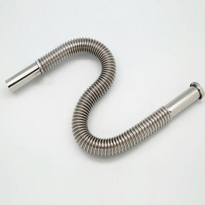 Tubo de Desagüe Flexible Corrugado de Acero Inoxidable 304 para Fregadero, Conector Antiolores para Lavabo de Encimera - Product Image 3