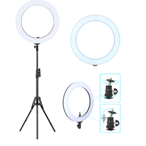 Neko — support pour maquillage et <span class=keywords><strong>Tiktok</strong></span>, avec anneaux lumineux - Product Image 1