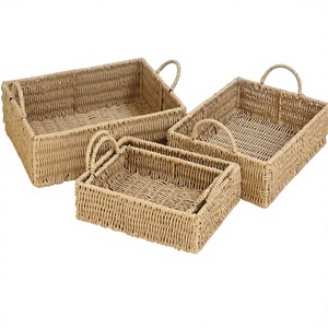 Handwoven Rattan <b>Basket</b> from Vietnam Natural Wicker <b>Storage</b> for Laundry Clothes Toys Books Plants and Living Room Decor - Product Image 1