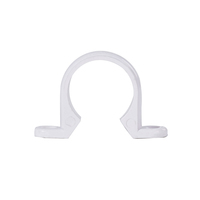 Sangle de conduit à deux trous en plastique PVC électrique
