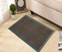 Tapis de porte extérieur, paillasson avec support en PVC antidérapant pour entrée