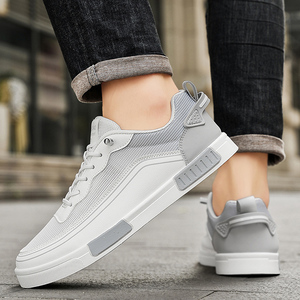 Zapatos Deportivos Casuales para Hombre, Cómodos, con Cordones, Diseño Universal para las Cuatro Estaciones, Suaves, Antideslizantes, para Caminatas al Aire Libre, Parques y Gimnasio - Product Image 5