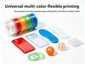 Filamento de TPU Flexible y Colorido de Alta Transparencia 85A para Impresión 3D, 1 kg, para Suelas de Zapatos y Carcasas de Teléfono, Sin Obstrucciones, Sin Enredos - Product Image 5